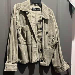 Zara Corduroy Jacket XS